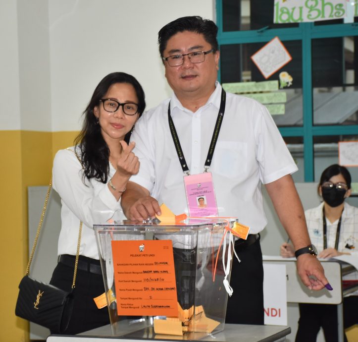 巴生新城/柯鹏飞与陈健达投票