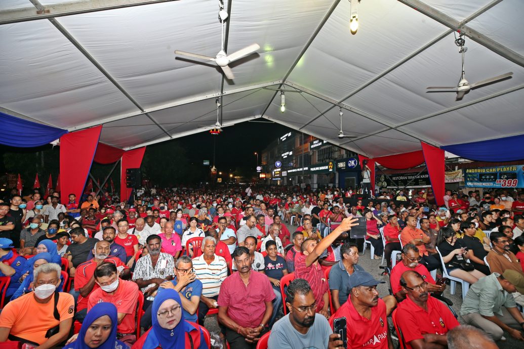 大都会/希盟久违“人山人海”人潮,盼借此催高投票率!