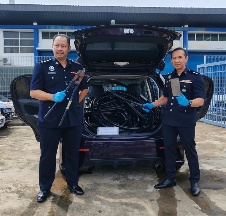 大都会:瓜冷警方逮捕偷电缆嫌犯及追辑2在逃同伙人