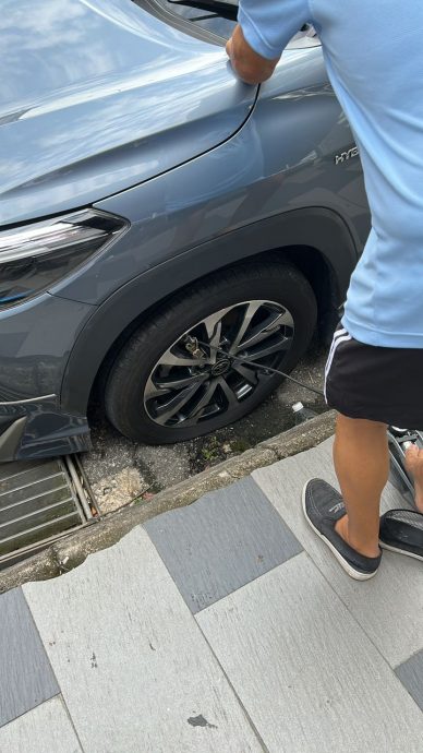 大都会:蔡伟杰车子遭放风/2图