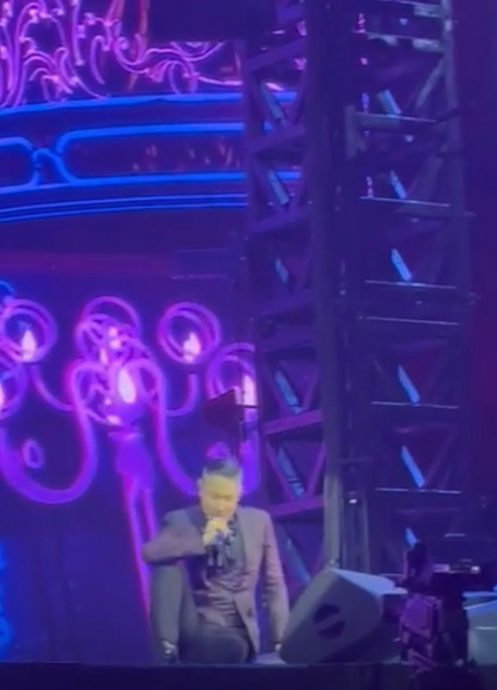 大马第3晚演唱会再曝耳水不平衡 张学友滑倒在地全场惊呼