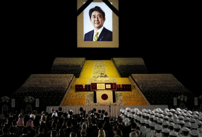 安倍晋三国葬｜日本内阁“公开”出席者名单 74％被涂黑