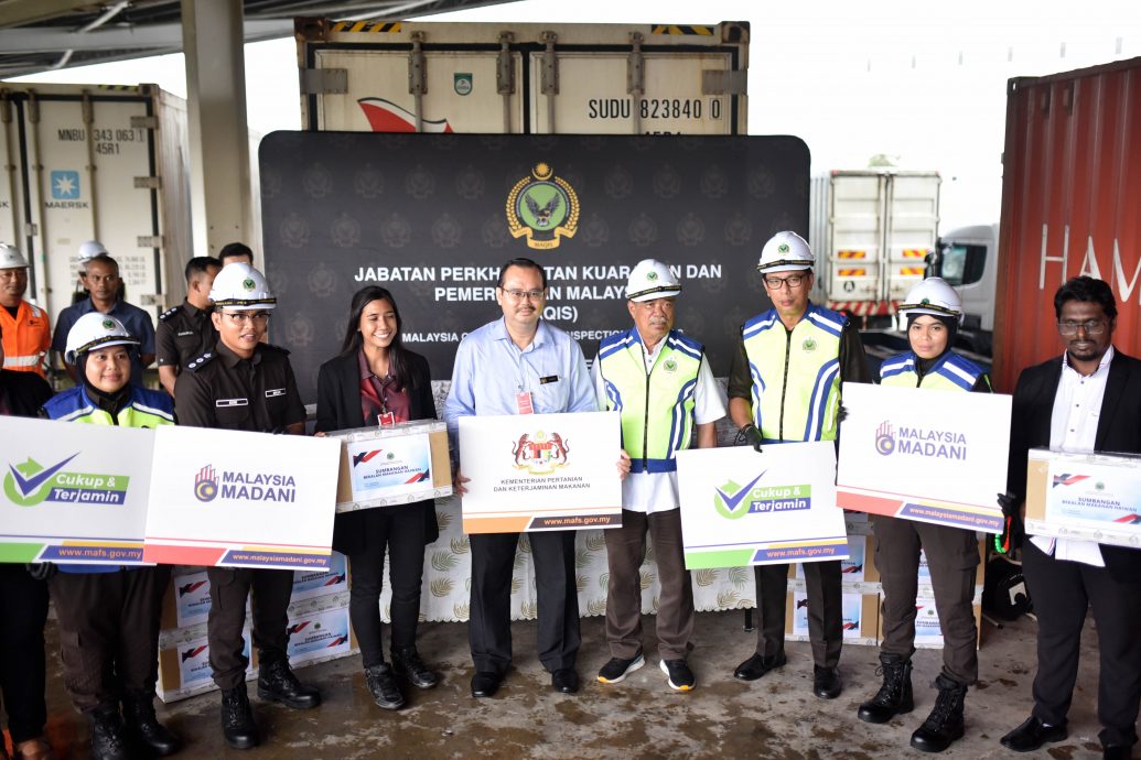 **已签发**全国：莫哈末沙布：继续与MAQIS合作确保食安