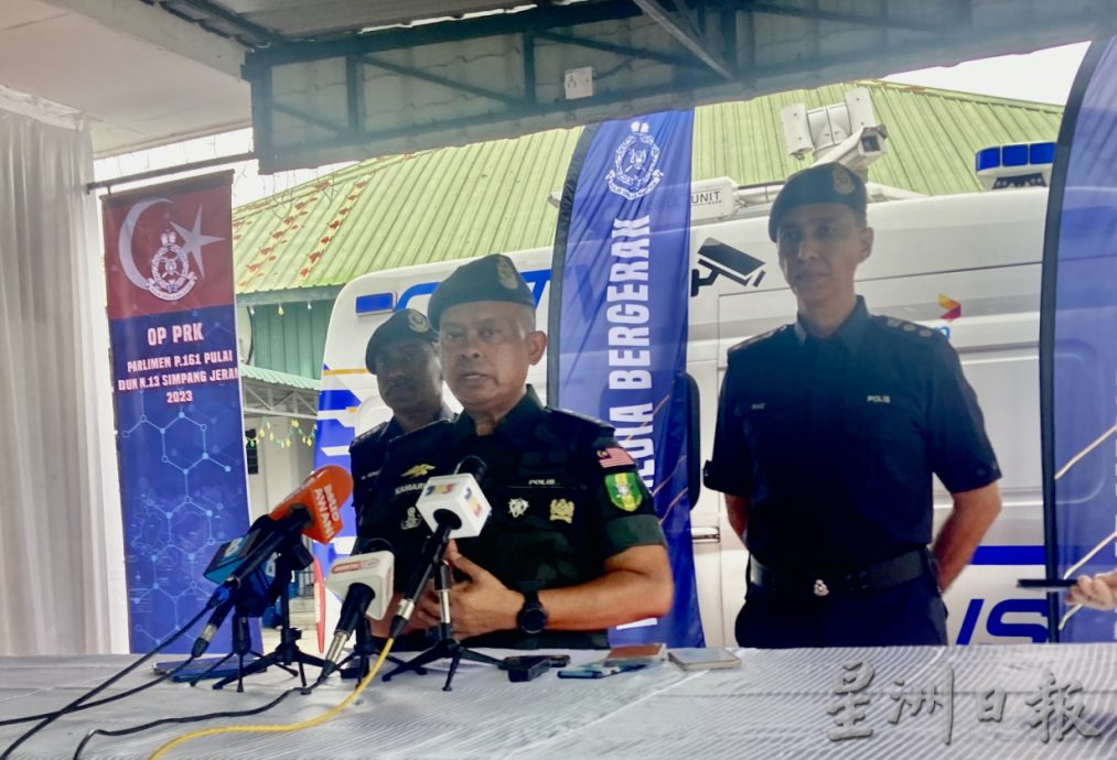 **已签发**柔:柔双补选:投票日有3490警员负责维持秩序