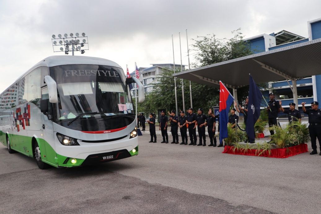 **已签发**柔:柔派1583警力,支援雪州选工作