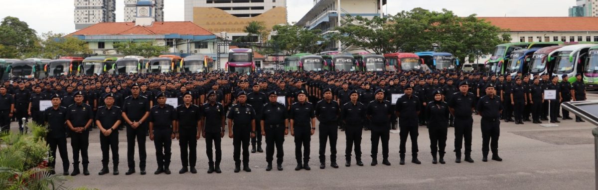 **已签发**柔:柔派1583警力,支援雪州选工作