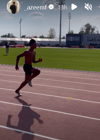 布达佩斯世界田径锦标赛| 抵达赛场感觉状态良好 阿基姆追赛季最佳