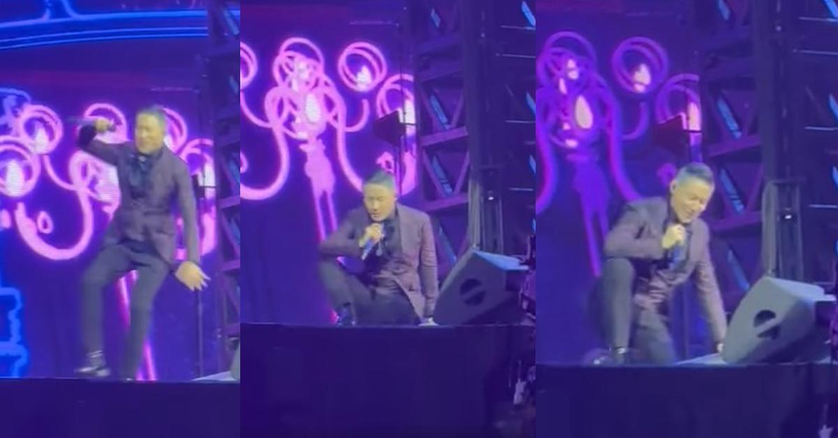 张学友亲报平安：晕跌一下没受伤  今早离马飞返港