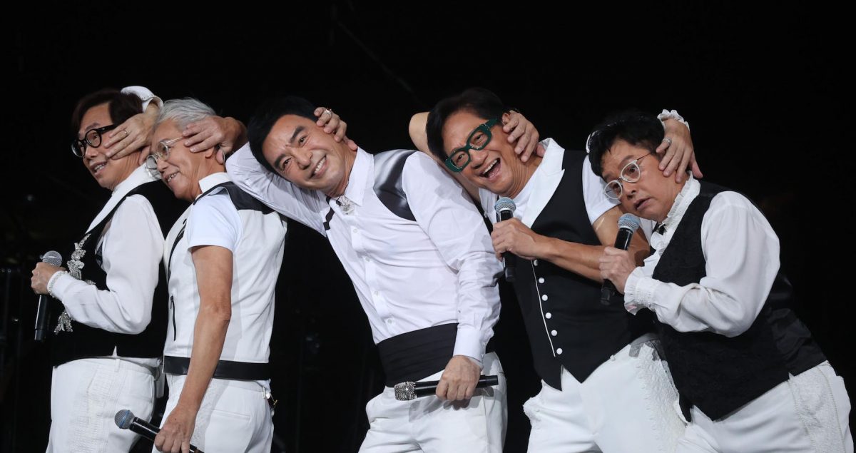 得悉张学友晕眩跌坐台上 谭咏麟不敢告知队友