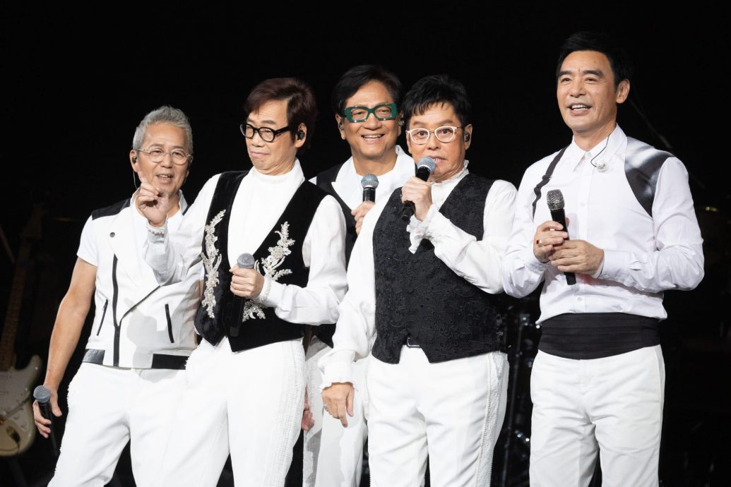 得悉张学友晕眩跌坐台上 谭咏麟不敢告知队友