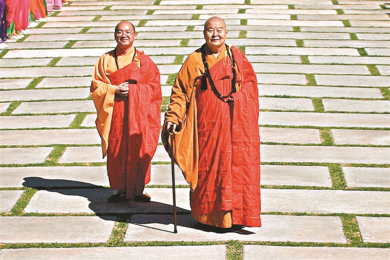 心保和尚传承星云法师 成为佛光山依止大和尚