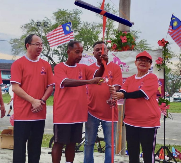 怡第一花园康乐排舞团 舞蹈表演庆祝国庆日