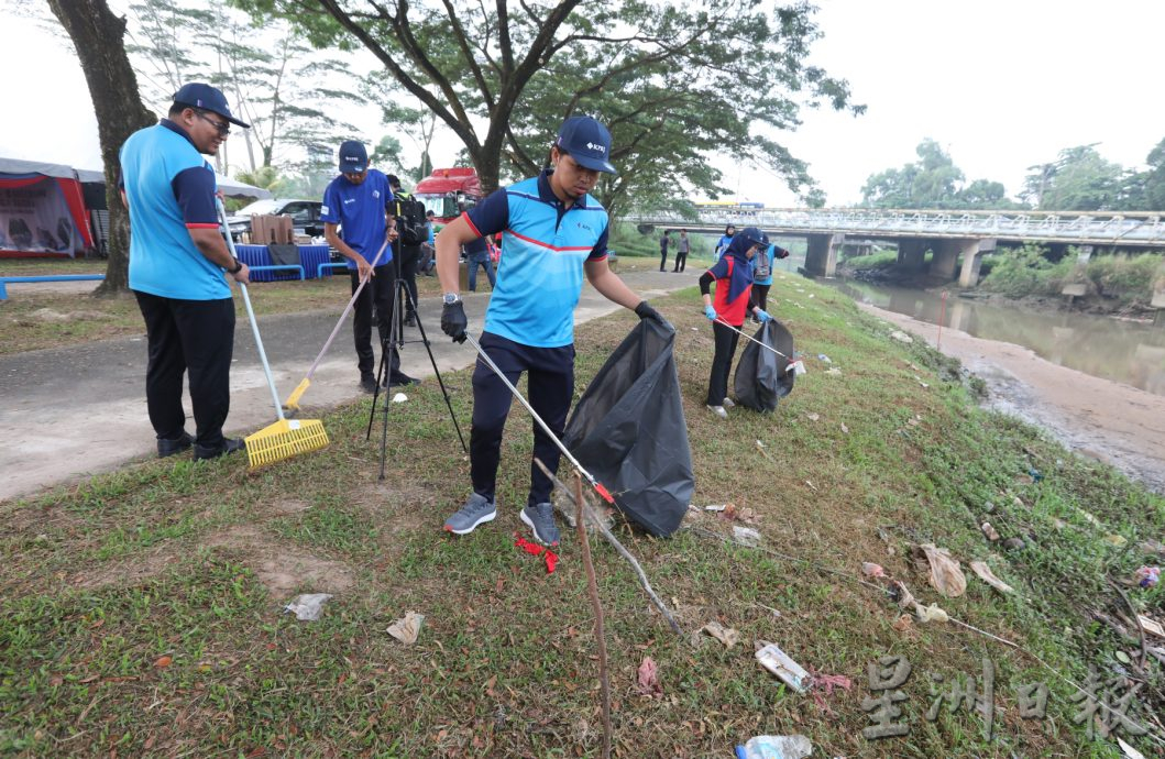 柔:放眼提升纱玉河 士姑来河水质 大臣:至可以畅游水平