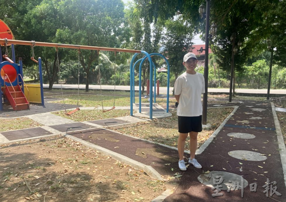 柔:黄炣卿向地方政府发展部申请20万令吉提升利民达休闲公园