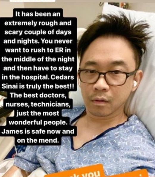 温子仁秀病床照 称已度过危险期