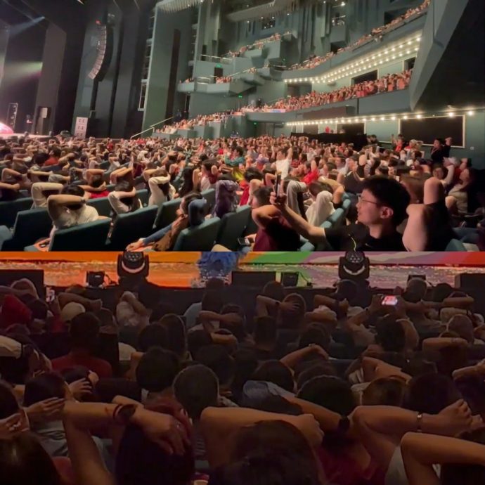 演唱会重现温拿扭颈甫士　容祖儿称见证观众颈椎健康