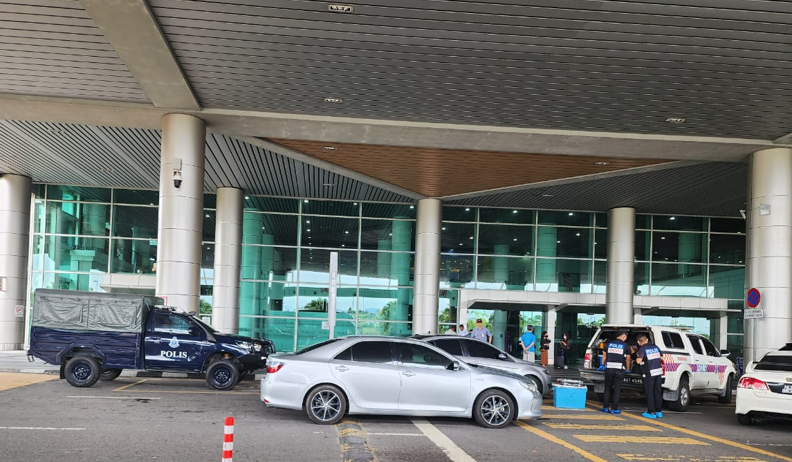 疑举枪自轰 亚庇机场辅警头部中弹身亡