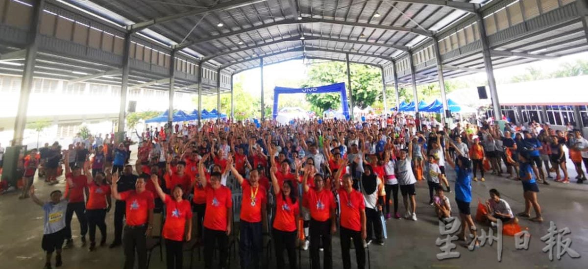 直民百年校庆欢乐跑，破记录吸引逾1200人参加