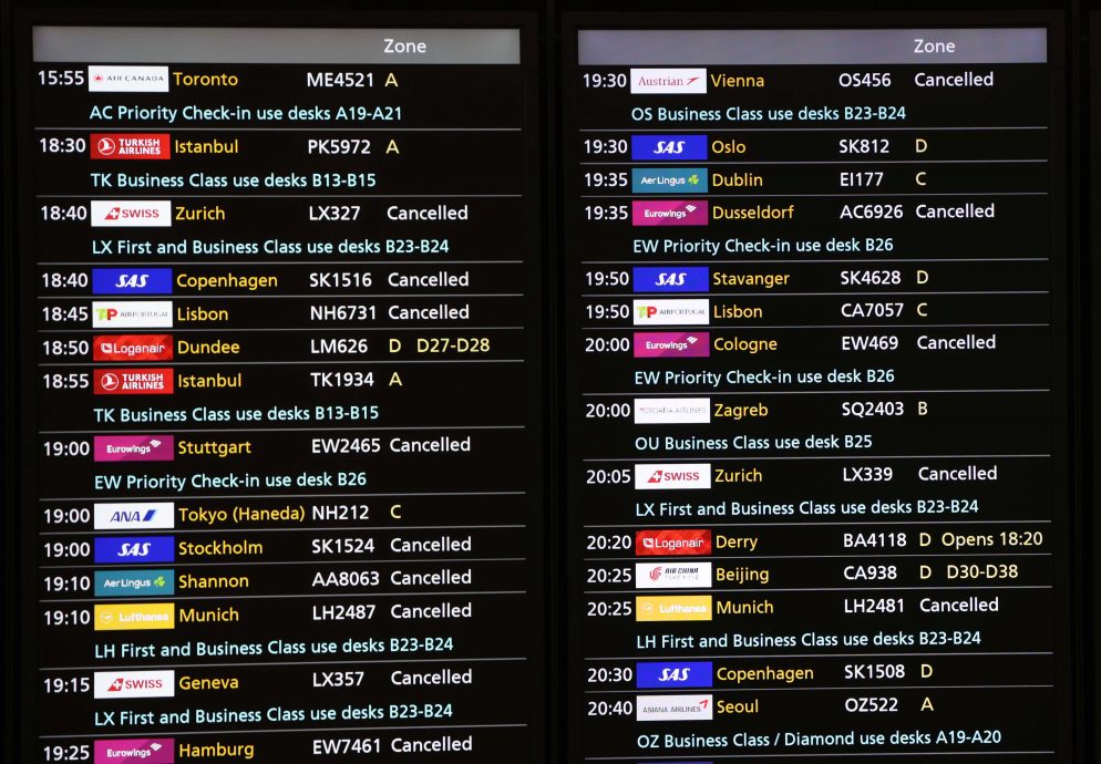 英国空管系统故障 已开始致全欧连环塞机