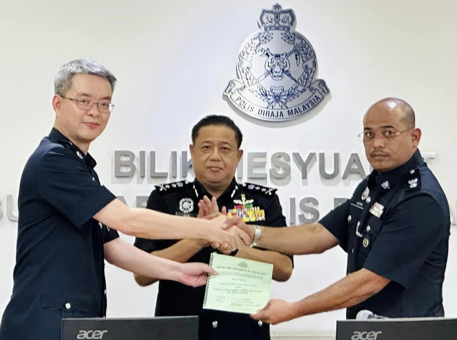 莫哈末阿克马 任怡副警区(行政)主任