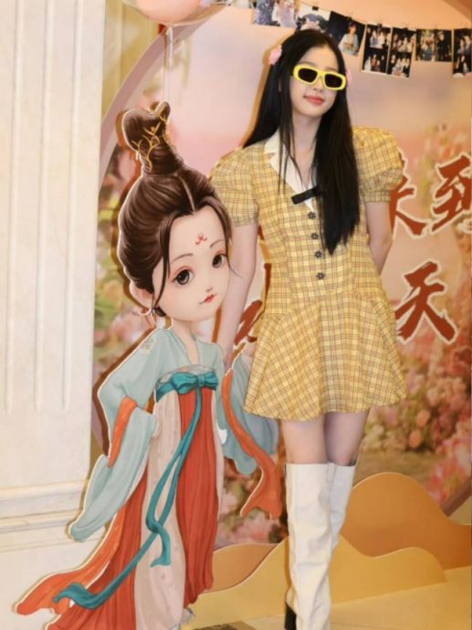 虞书欣二搭丁禹兮拍古偶 造型疑撞款刘亦菲《仙剑》