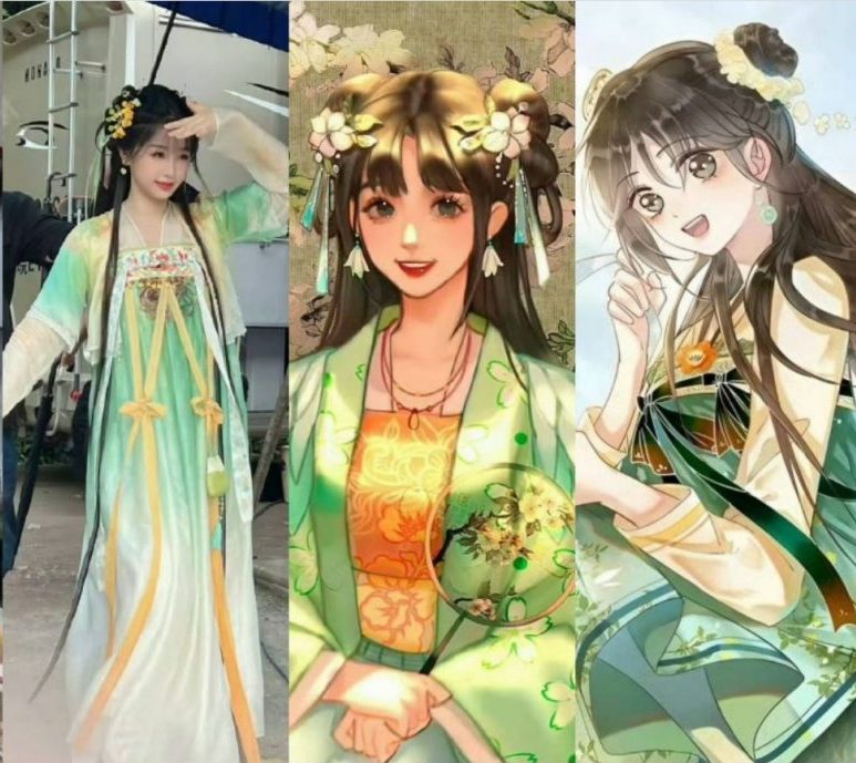 虞书欣二搭丁禹兮拍古偶 造型疑撞款刘亦菲《仙剑》