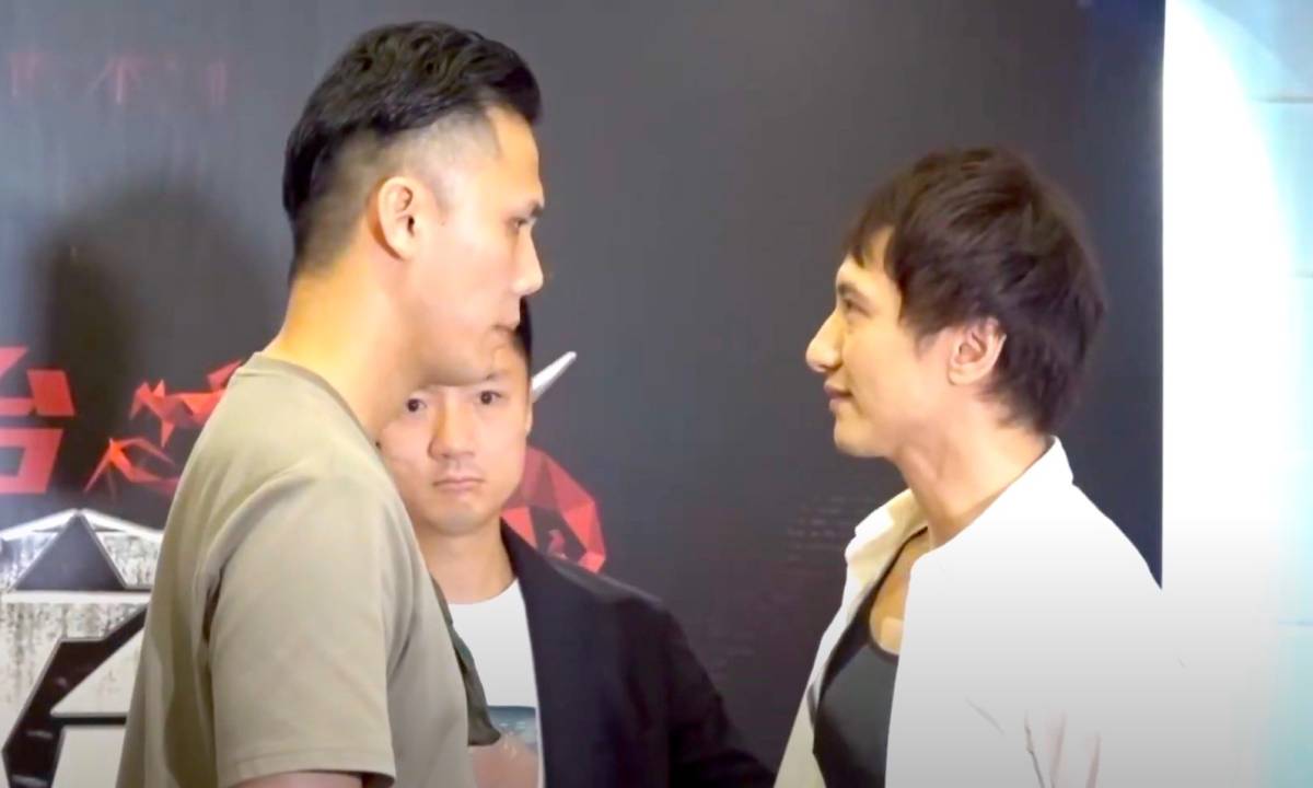 被酸打女人 周永恒霍哥记者会上互殴