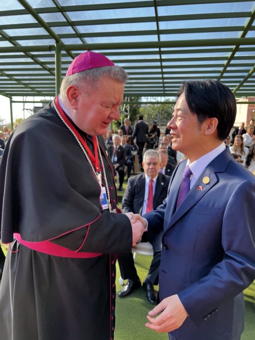 赖清德出席巴拉圭总统就职活动 与多国元首互动