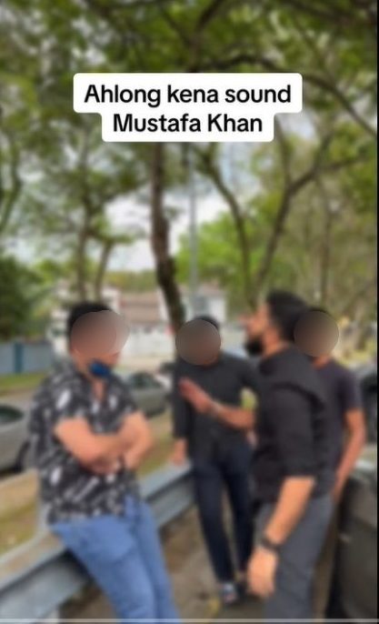 阿窿当街被斥 允归还财物 向借债者道歉