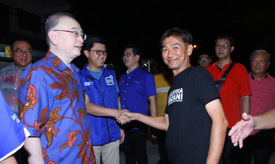 马华为国阵轰埠拉票