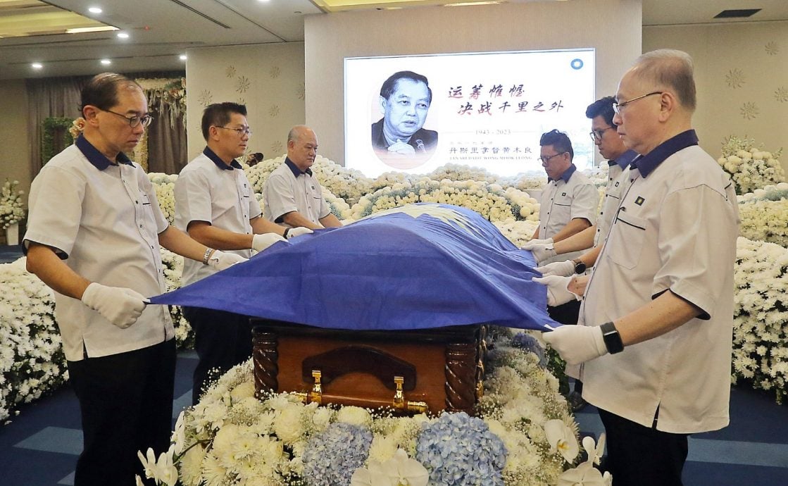 黄木良今日举殡 魏家祥率领党要致上崇高敬意