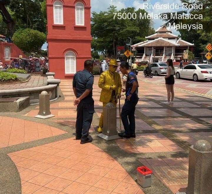 (古城封底主文)人偶扮演者旅游区出没 无牌或滥用者将被罚250令吉