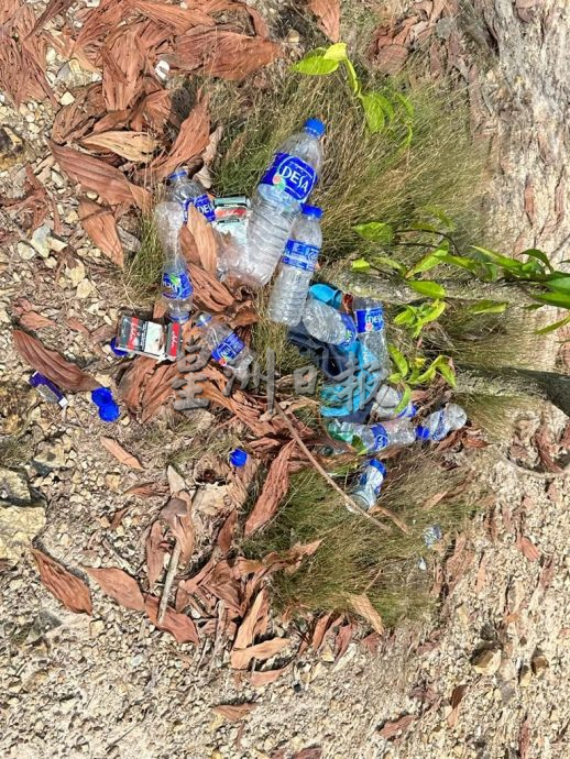(古城封面主文)熊山登山好去处 柏油路破损危及登山客