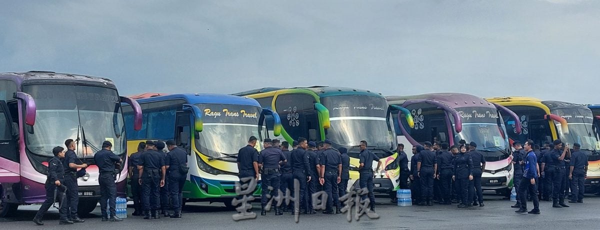 （古城第七版主文）甲州警方派遣478名警员及警官前往森美兰
