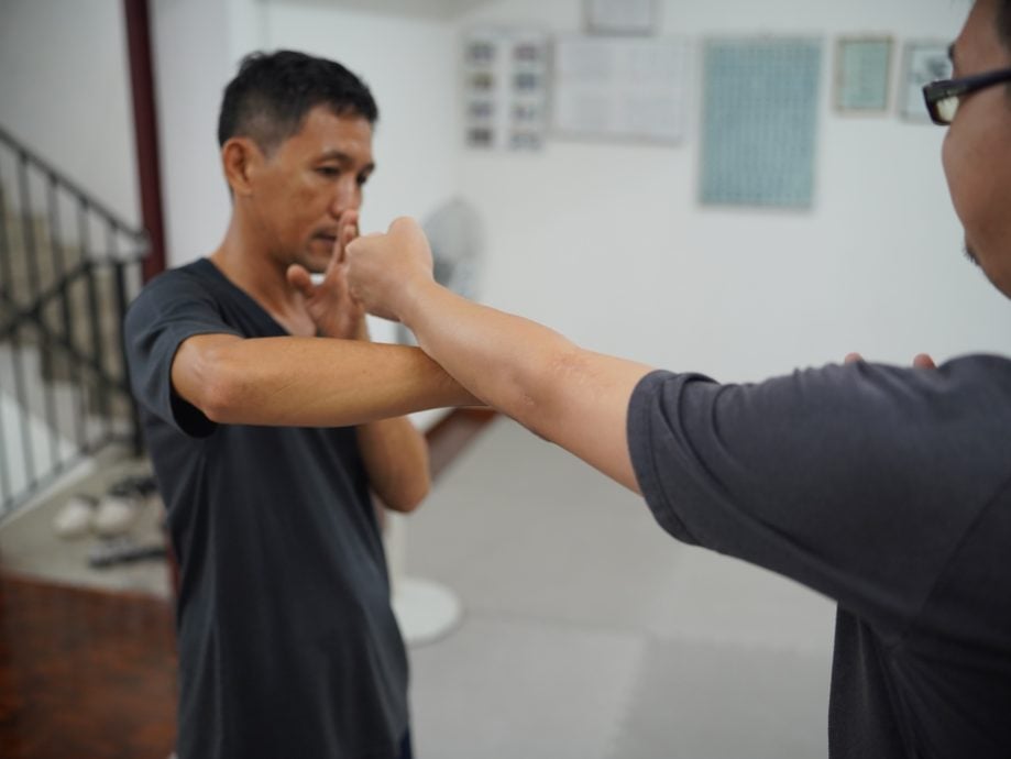 (古城第二版主文)《你动摇了吗》咏春拳直线出拳,最短距离最快速度