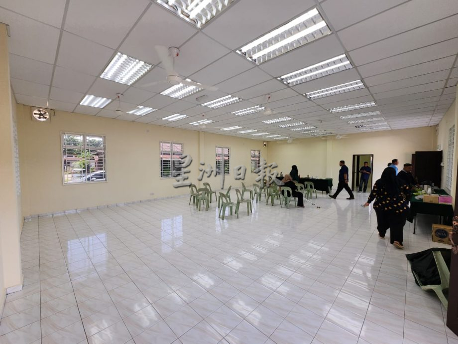 (古城第四版主文)帆加南马班底新增民众会堂,欢迎附近市民善用办社区活动