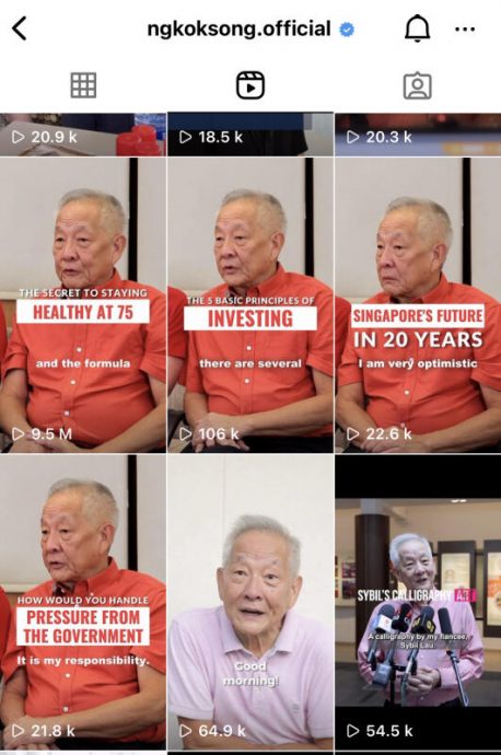 (已签发)全国:狮城总统选举|黄国松数据亮眼 视频观看数达950万 社媒流量 能否变选票?