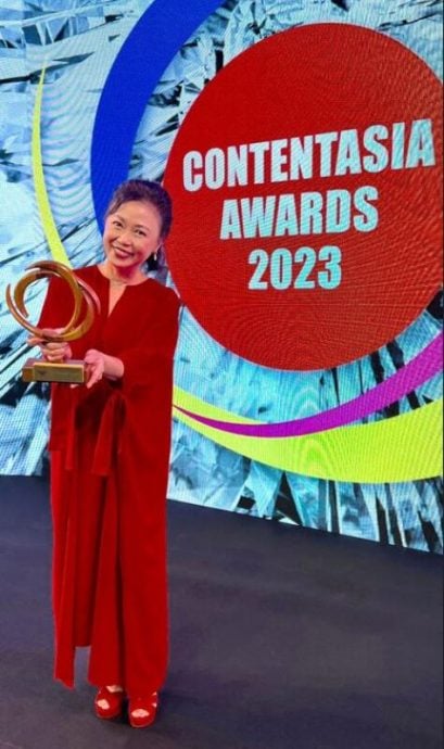 (已签发)柔:狮城二三事:亚洲内容大奖夺女配角奖 向云吁关注失智症