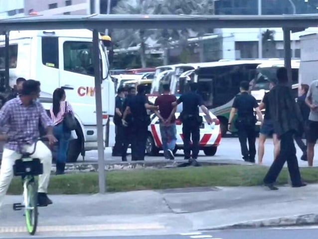 (已签发)柔:狮城二三事:疑非礼被质问 男子怒打伤人
