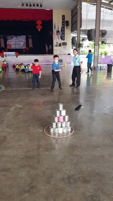 NS淡边／培智华小以不一样方式迎接国庆日