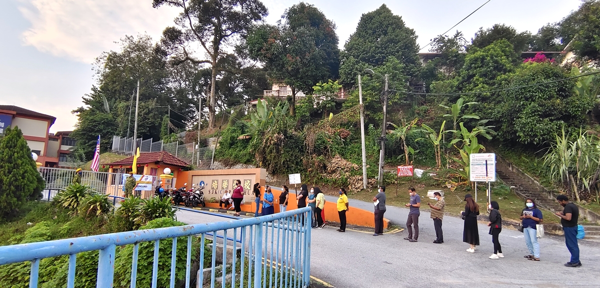 NS芙蓉／罗白州选区各投票站皆未掀炽热