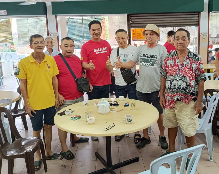 NS马口/张聒翔到万乐镇一带茶室向选民谢票