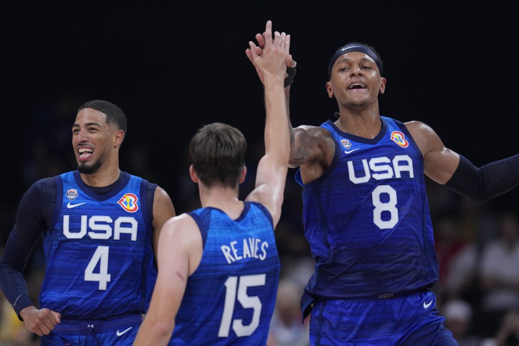 2023年世界杯男篮赛 分胜意大利立陶宛 美国塞尔维亚闯4强