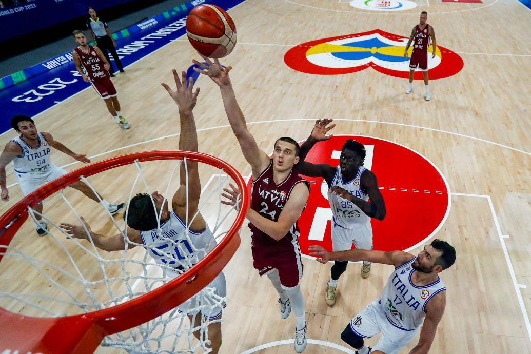 2023年世界杯男篮赛| 名次赛挫意大利反弹 拉脱维亚与立陶宛争第5名