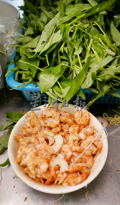【人气美食】全发正宗槟城福建虾面 全用虾壳熬汤配新鲜虾受好评