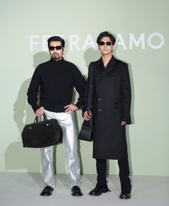 《封神》“一家三口”齐聚米兰 费翔落腮胡造型吸睛