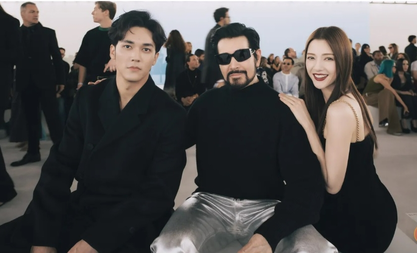 《封神》“一家三口”齐聚米兰 费翔落腮胡造型吸睛