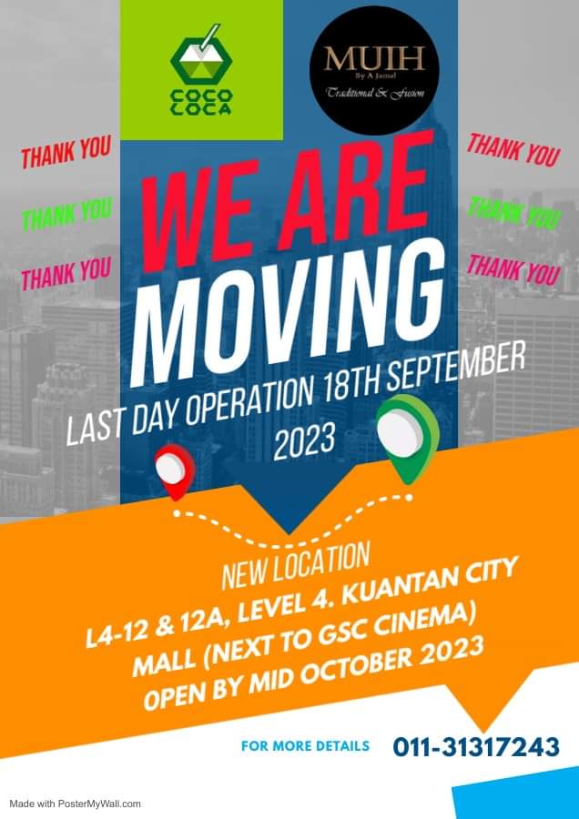 竞争激烈负担沉重,关丹多家食店相继关闭结业。