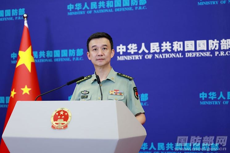 中国国防部证实中美高级将领在斐济会谈