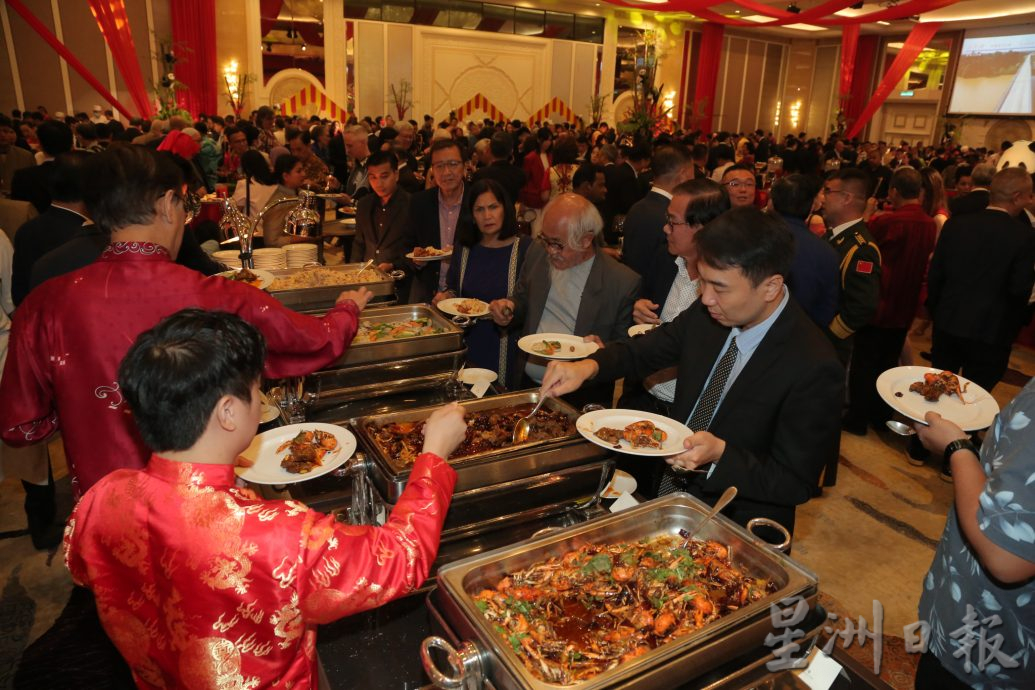 中国驻马大使馆国庆招待会